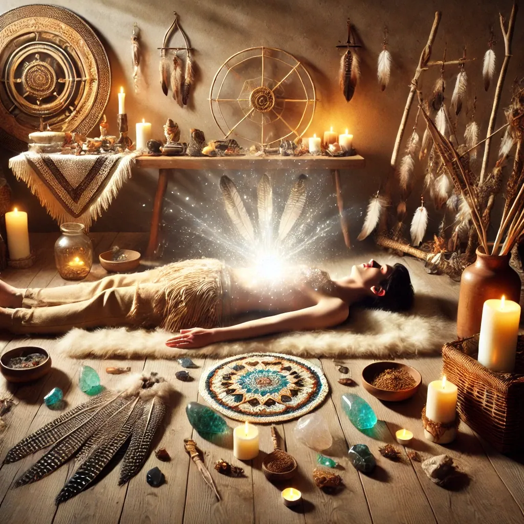 shamanic illumination ceremony