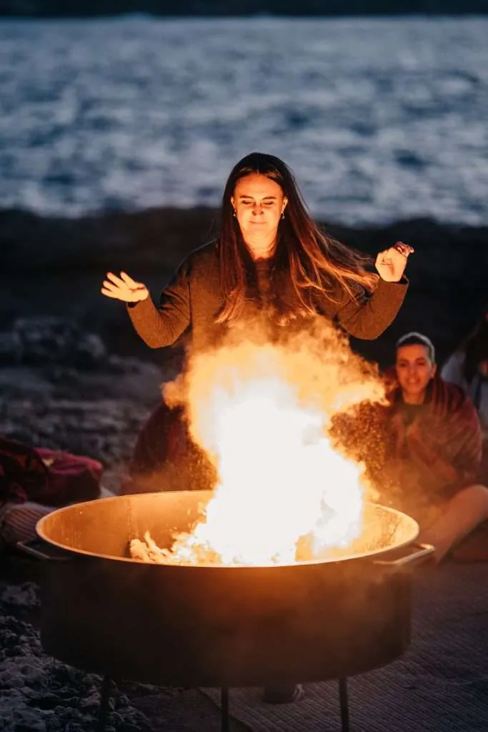 Shamanic Fire Ceremony in Ibiza