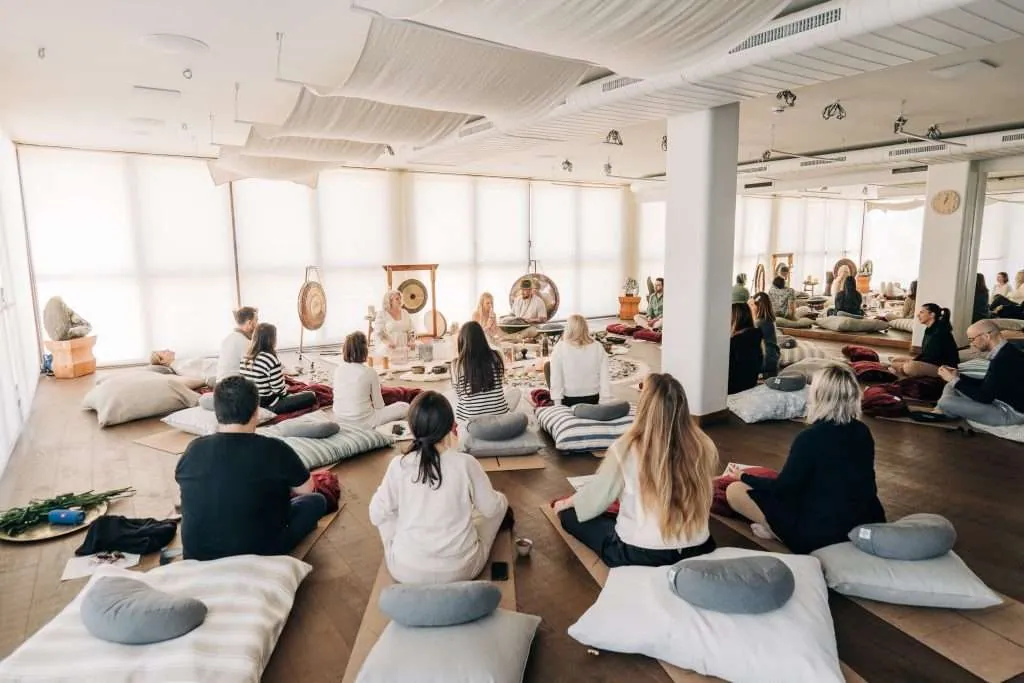 spiritual ceremony in Six Senses Ibiza