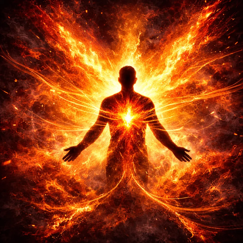 Embrace the Fire Within book cover by Mojave Sky Hawk