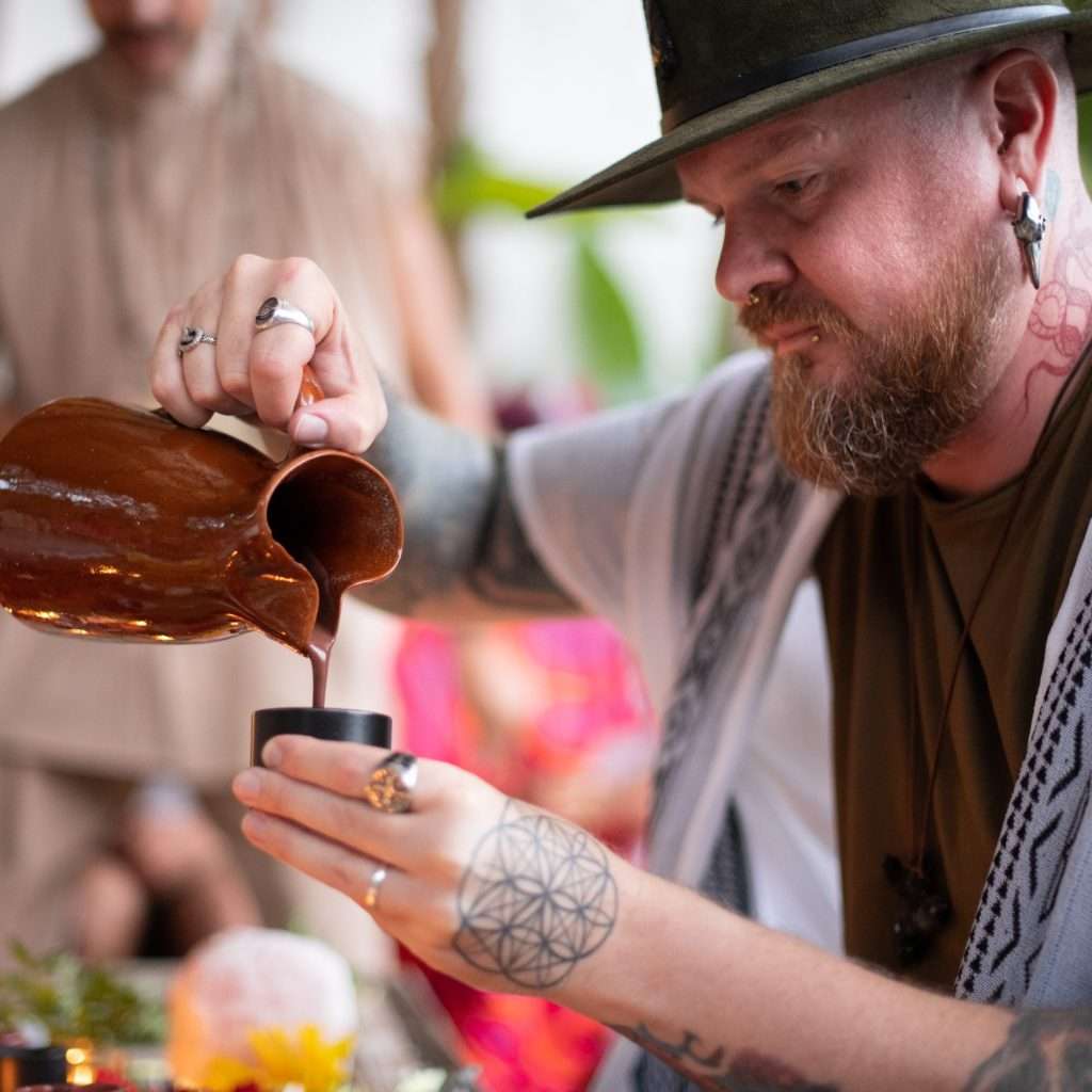 cacao ceremony for wedding ibiza