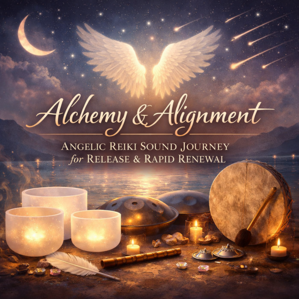 Alchemy & Alignment: Angelic Reiki Sound bath for Release & Rapid Renewal i